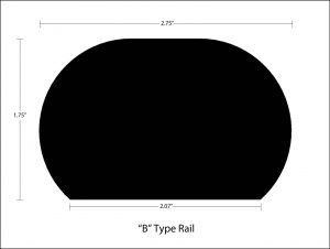 'B' Type Rail Profile Spec 010201 0000