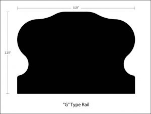 'G' Type Rail Profile Spec 010501 0000