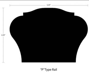 'P' Type Rail Profile Spec 010501 0000