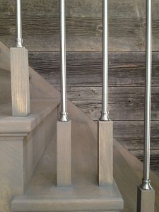 Stainless W Wood Ends W P Rail And Brennan Post 1105