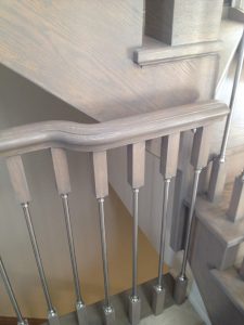 Stainless W Wood Ends W P Rail And Brennan Post 1108