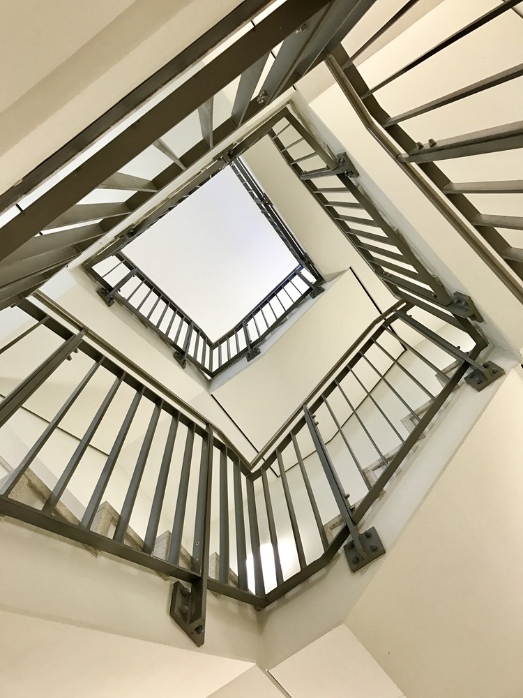 Install metal railings in your staircase